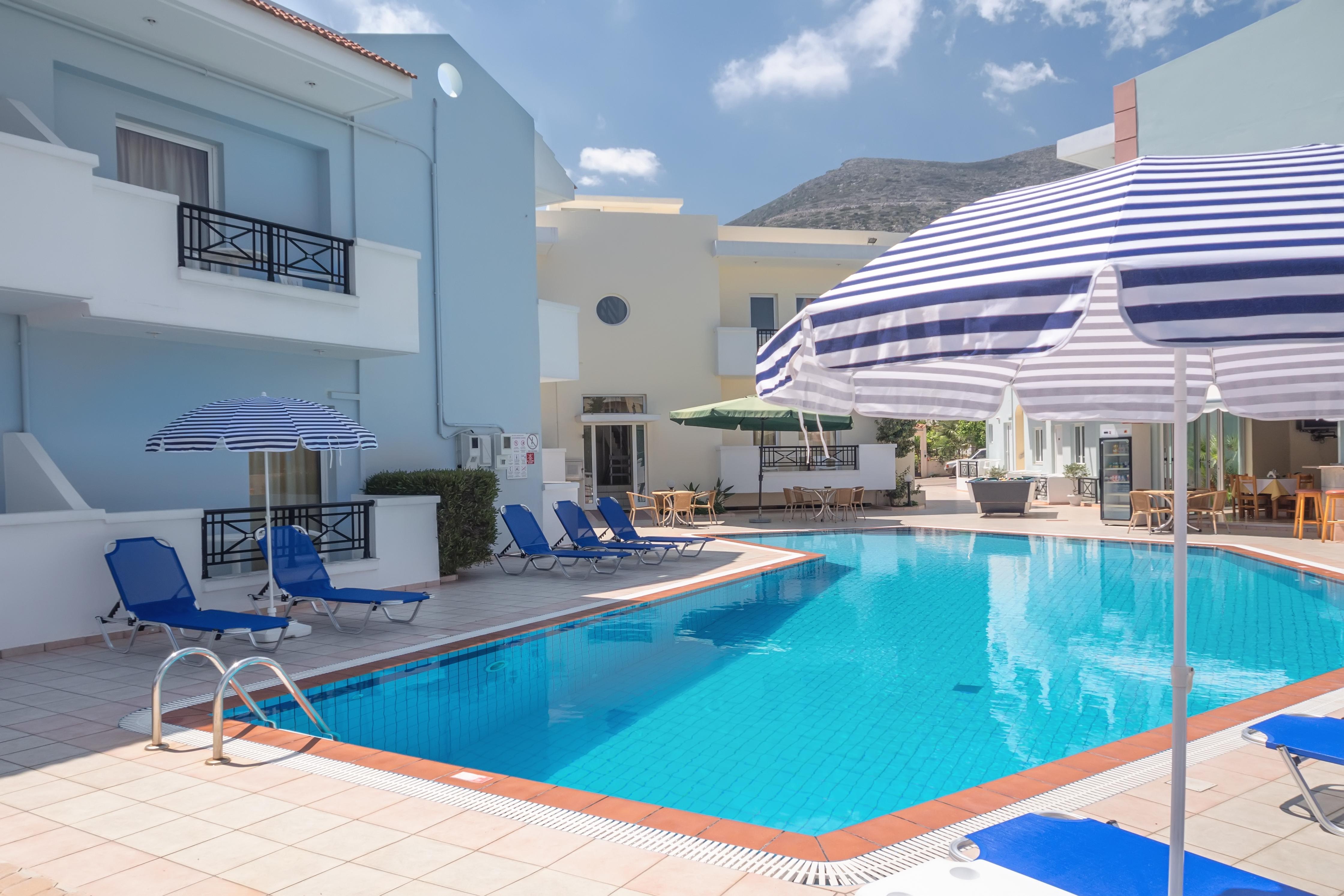Athena Apartments Stalida Esterno foto